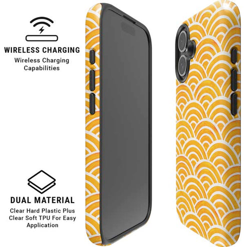 Japanese Wave by Cat Coq iPhone 16 Plus Magsafe Impact Case